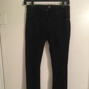 Just Black Distressed Skinnies